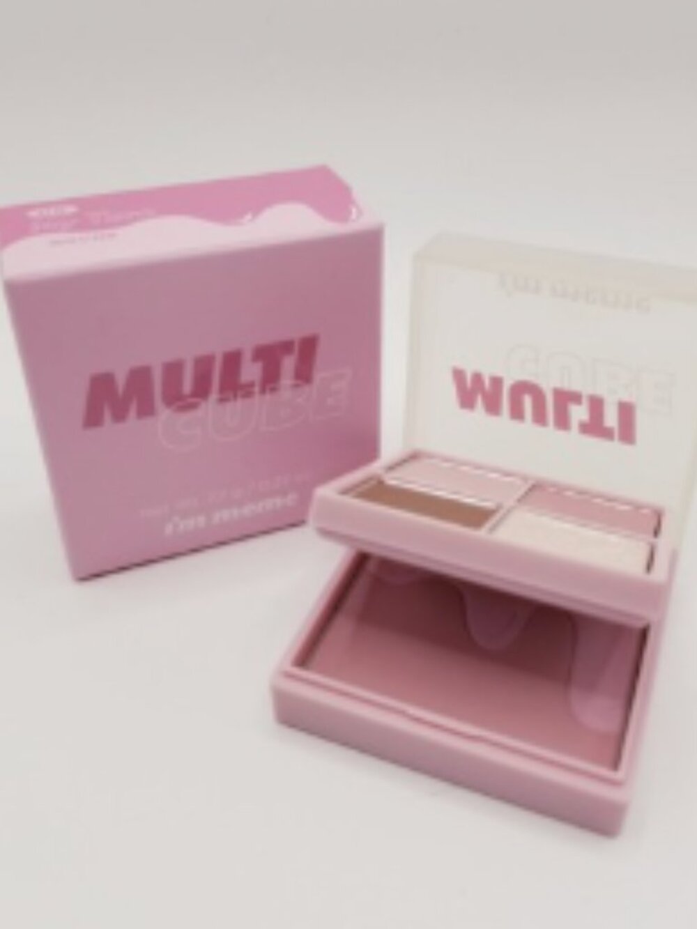 I'M MEME ,I'm Multi Cube Eyeshadow & Cheek Blusher -06 ICY TARO - K Beauty